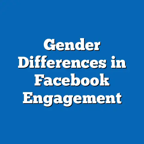 Gender Differences in Facebook Engagement