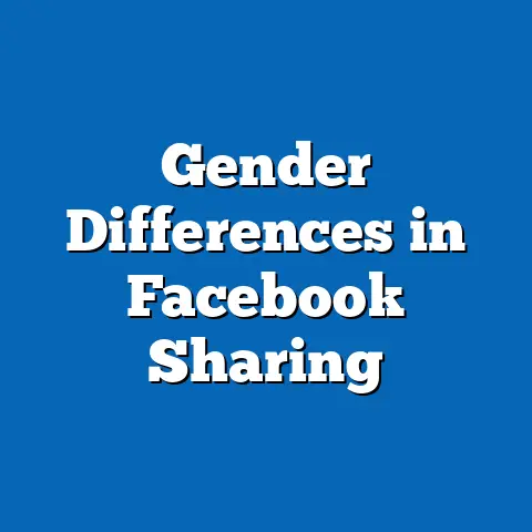 Gender Differences in Facebook Sharing