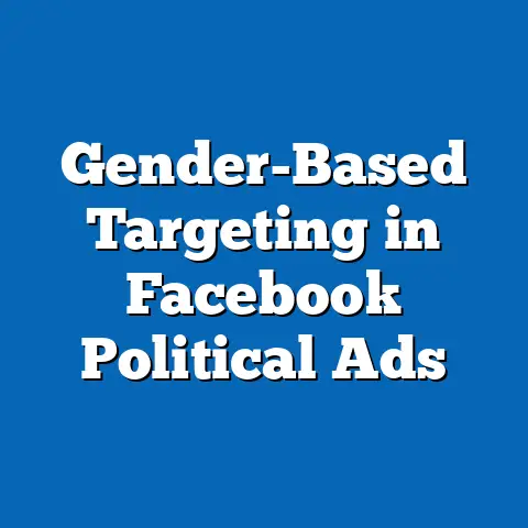 Gender-Based Targeting in Facebook Political Ads