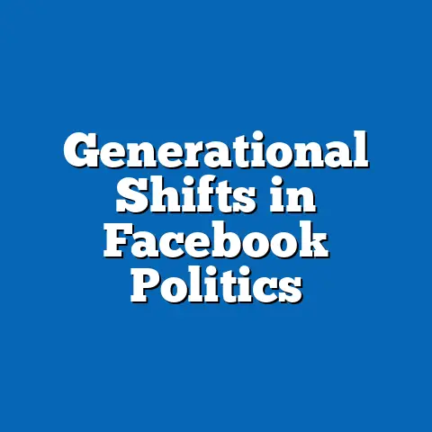 Generational Shifts in Facebook Politics