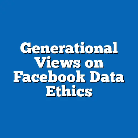 Generational Views on Facebook Data Ethics