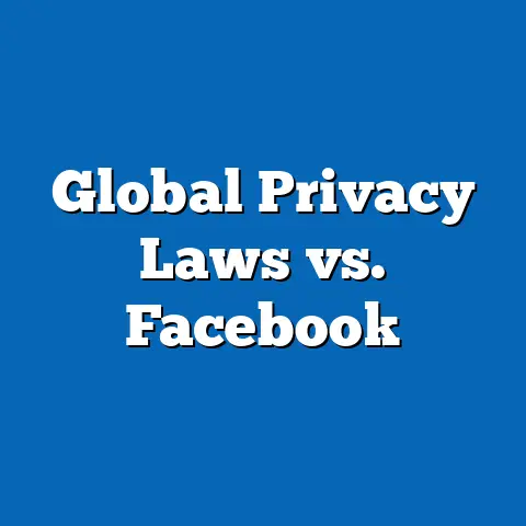 Global Privacy Laws vs. Facebook