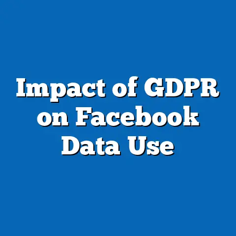 Impact of GDPR on Facebook Data Use