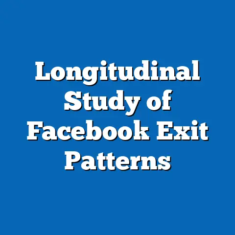 Longitudinal Study of Facebook Exit Patterns