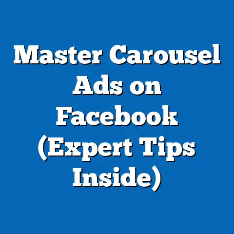 Master Carousel Ads on Facebook  (Expert Tips Inside)