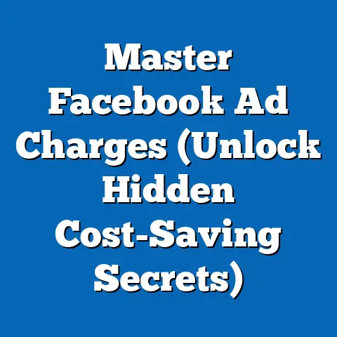 Master Facebook Ad Charges  (Unlock Hidden Cost-Saving Secrets)