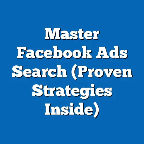 Master Facebook Ads Search  (Proven Strategies Inside)