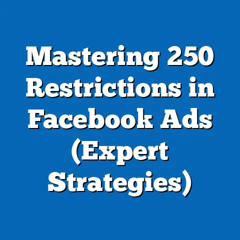 Mastering 250 Restrictions in Facebook Ads  (Expert Strategies)