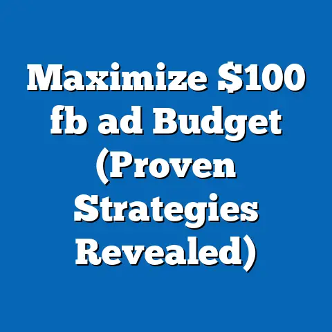 Maximize $100 fb ad Budget (Proven Strategies Revealed)