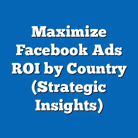 Maximize Facebook Ads ROI by Country  (Strategic Insights)