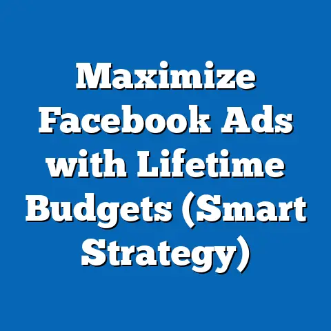 Maximize Facebook Ads with Lifetime Budgets  (Smart Strategy)
