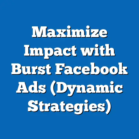 Maximize Impact with Burst Facebook Ads  (Dynamic Strategies)