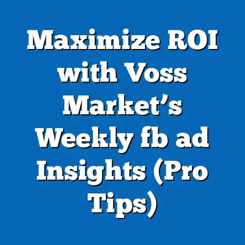 Maximize ROI with Voss Market’s Weekly fb ad Insights (Pro Tips)