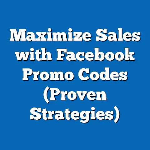 Maximize Sales with Facebook Promo Codes  (Proven Strategies)