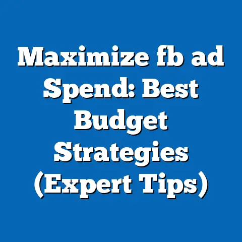 Maximize fb ad Spend: Best Budget Strategies (Expert Tips)