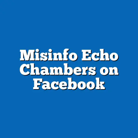 Misinfo Echo Chambers on Facebook
