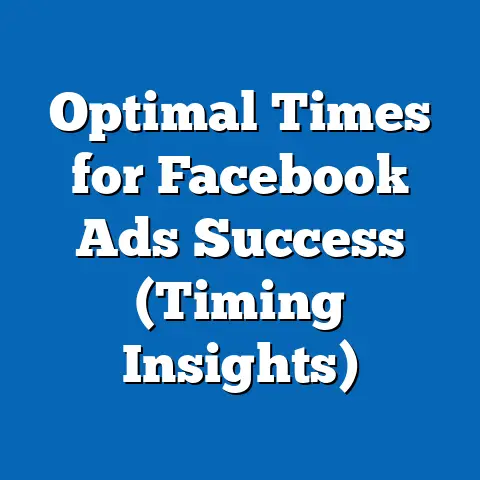 Optimal Times for Facebook Ads Success  (Timing Insights)