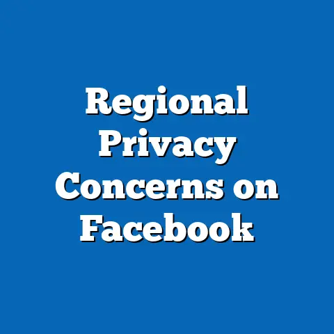Regional Privacy Concerns on Facebook