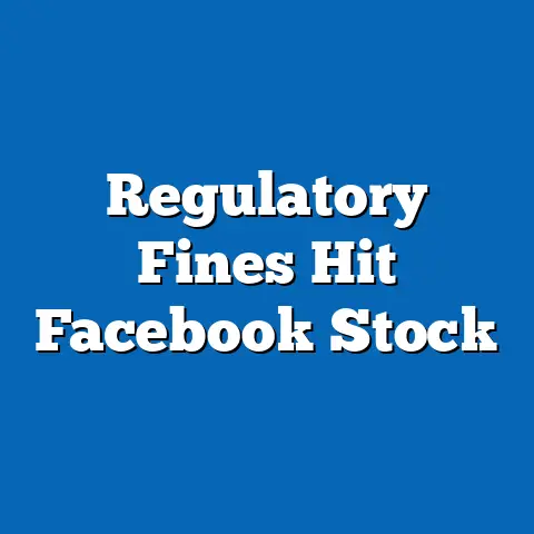 Regulatory Fines Hit Facebook Stock