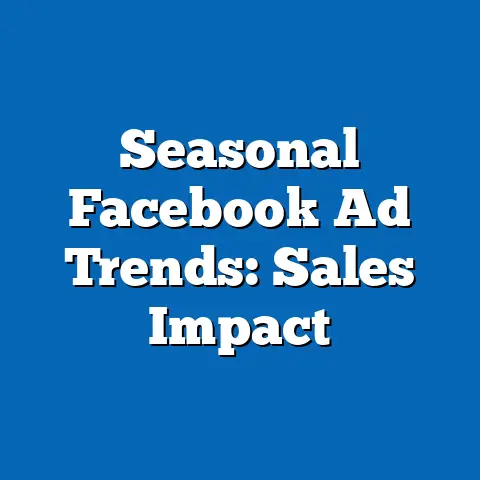 Seasonal Facebook Ad Trends: Sales Impact