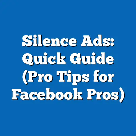 Silence Ads: Quick Guide  (Pro Tips for Facebook Pros)