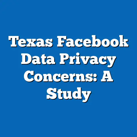 Texas Facebook Data Privacy Concerns: A Study