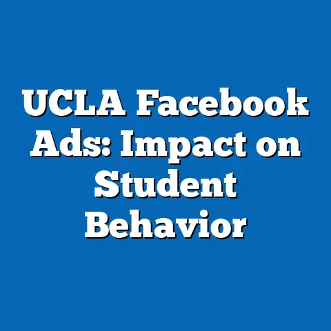 UCLA Facebook Ads: Impact on Student Behavior