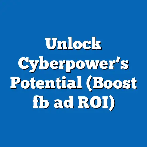 Unlock Cyberpower’s Potential (Boost fb ad ROI)