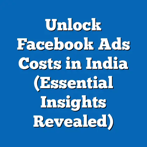 Unlock Facebook Ads Costs in India  (Essential Insights Revealed)