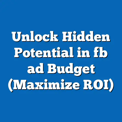 Unlock Hidden Potential in fb ad Budget (Maximize ROI)