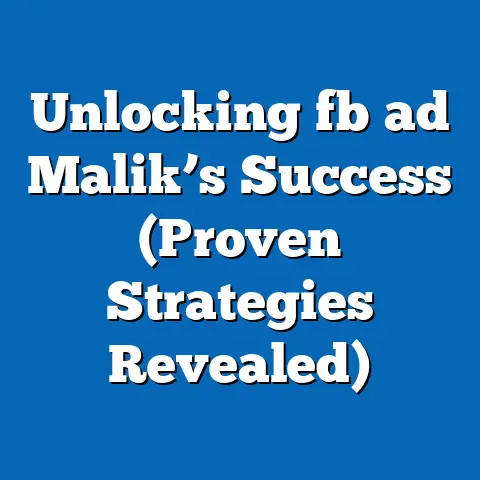 Unlocking fb ad Malik’s Success (Proven Strategies Revealed)