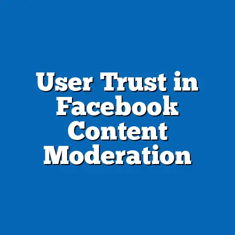 User Trust in Facebook Content Moderation