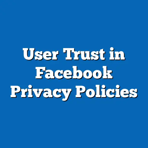 User Trust in Facebook Privacy Policies