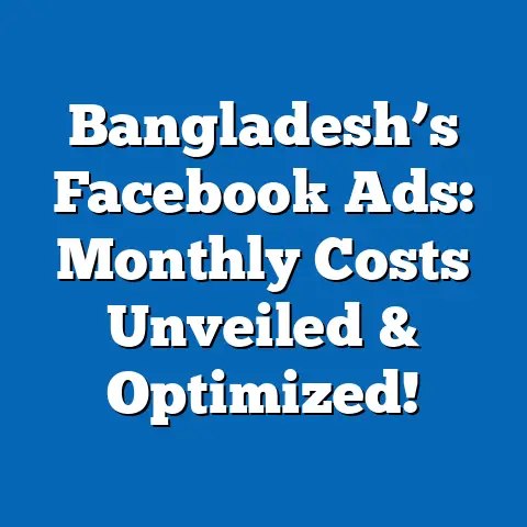 Bangladesh’s Facebook Ads: Monthly Costs Unveiled & Optimized!