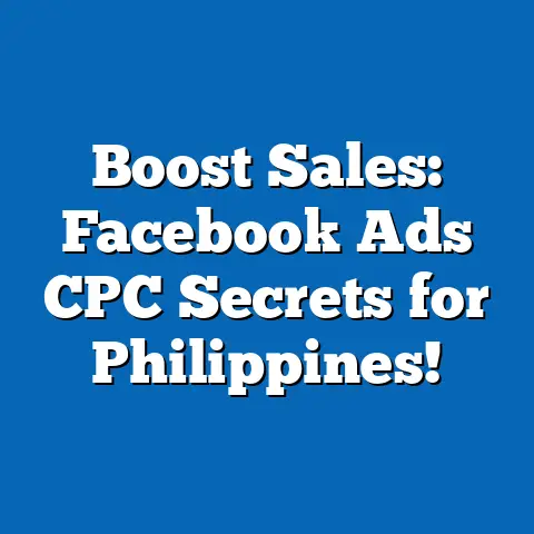Boost Sales: Facebook Ads CPC Secrets for Philippines!