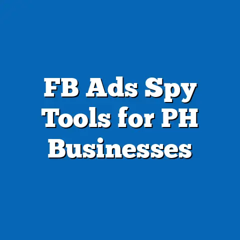 FB Ads Spy Tools for PH Businesses