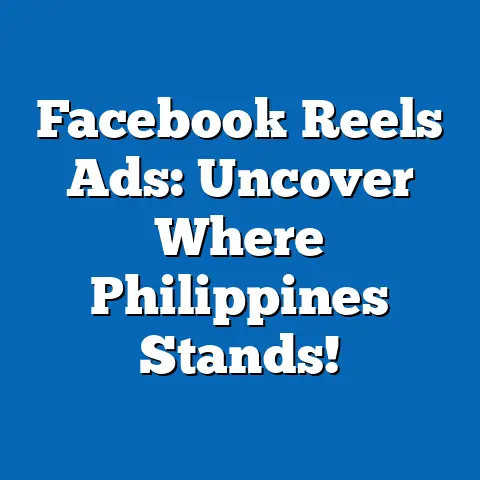Facebook Reels Ads: Uncover Where Philippines Stands!