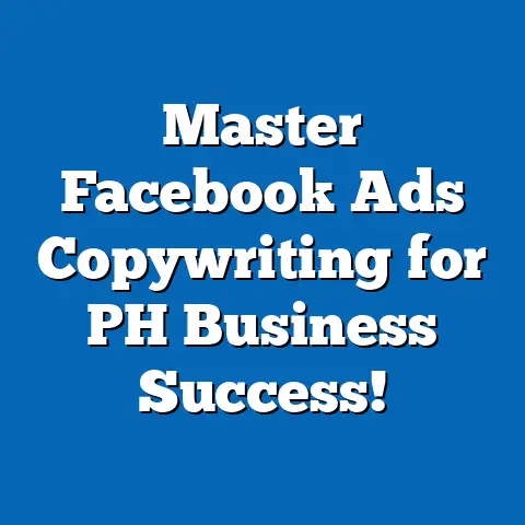 Master Facebook Ads Copywriting for PH Business Success!