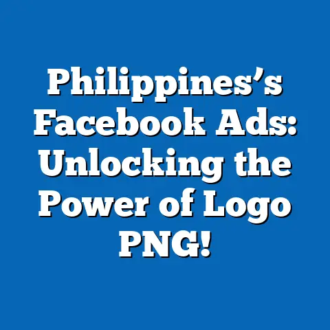 Philippines’s Facebook Ads: Unlocking the Power of Logo PNG!