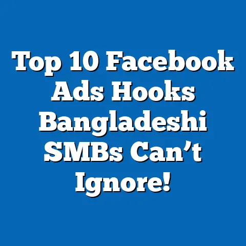 Top 10 Facebook Ads Hooks Bangladeshi SMBs Can’t Ignore!