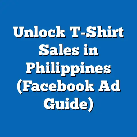 Unlock T-Shirt Sales in Philippines (Facebook Ad Guide)