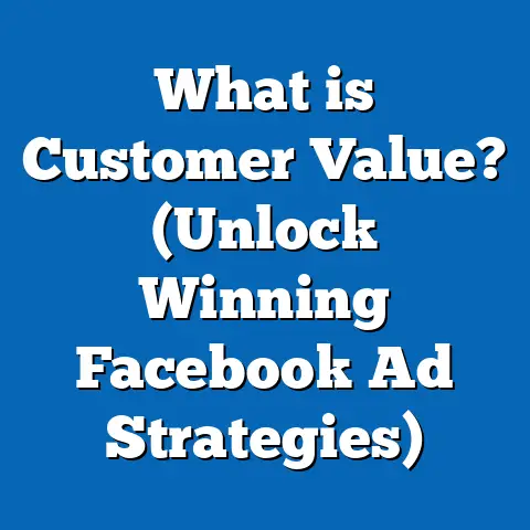 What is Customer Value? (Unlock Winning Facebook Ad Strategies)
