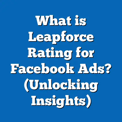 What is Leapforce Rating for Facebook Ads? (Unlocking Insights)