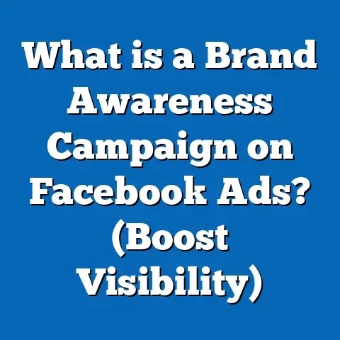 What is a Brand Awareness Campaign on Facebook Ads? (Boost Visibility)