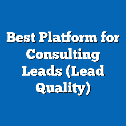 Best Platform for Consulting Leads (Lead Quality)