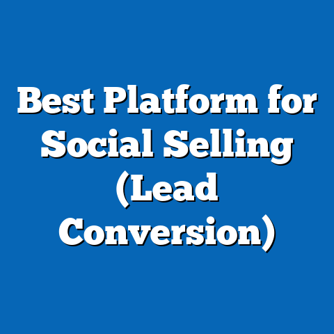 Best Platform for Social Selling (Lead Conversion)