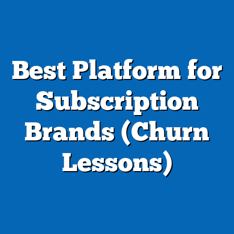 Best Platform for Subscription Brands (Churn Lessons)