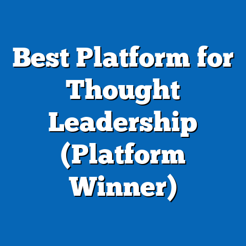 Best Platform for Thought Leadership (Platform Winner)