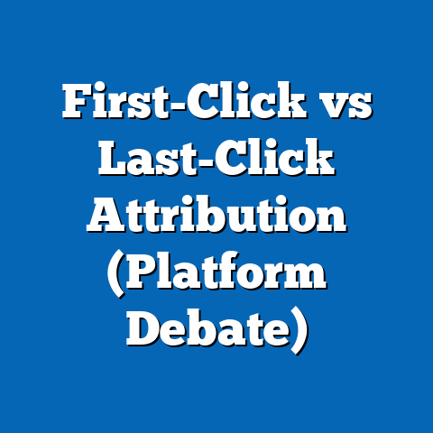 First-Click vs Last-Click Attribution (Platform Debate)