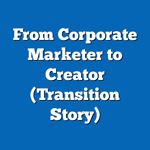 From Corporate Marketer to Creator (Transition Story)